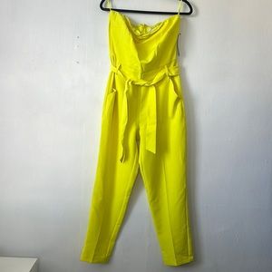 New York & Company strapless jumpsuit